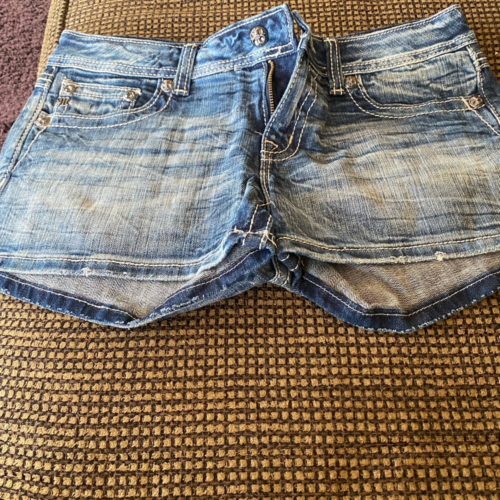 Miss Me Blue Vintage Jean Shorts